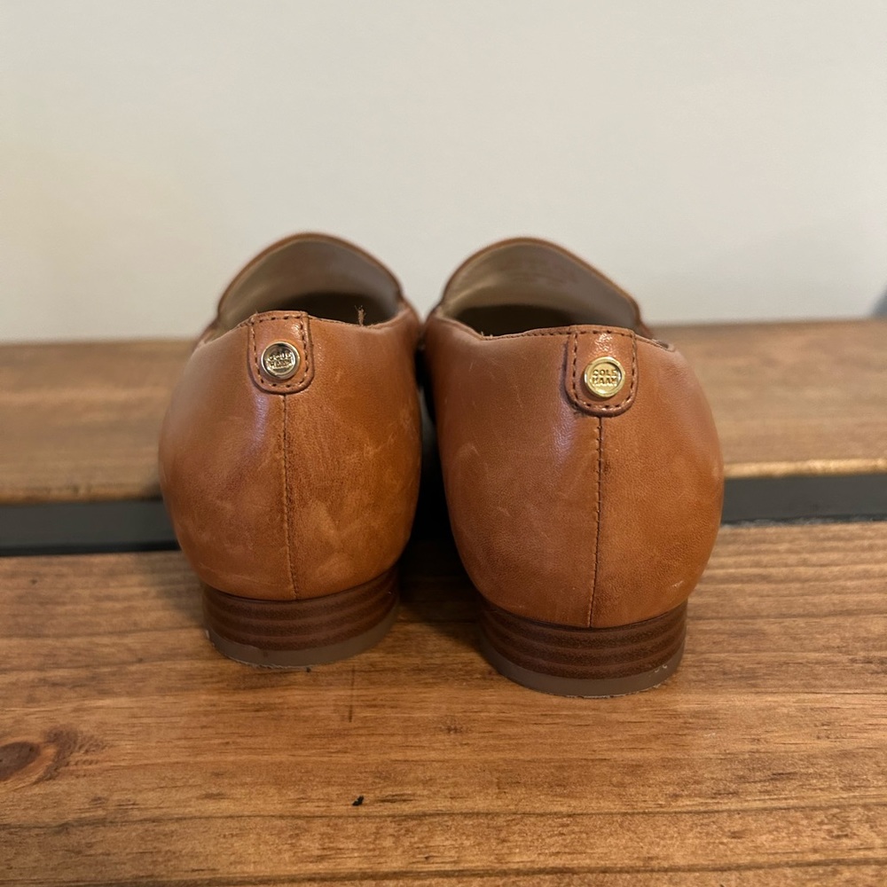Cole Haan, to go brown leather loafers